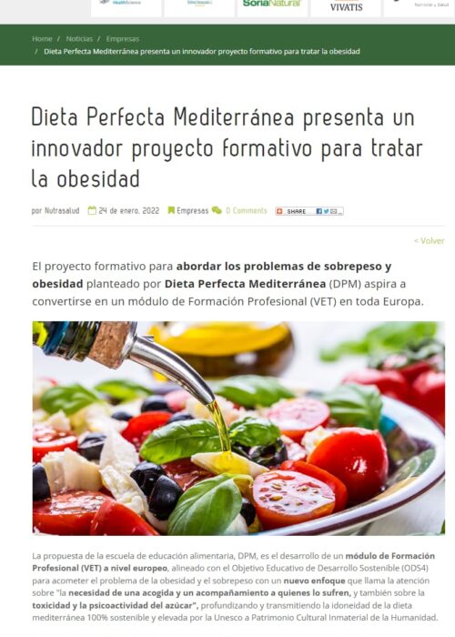 aparición en nutrasalud